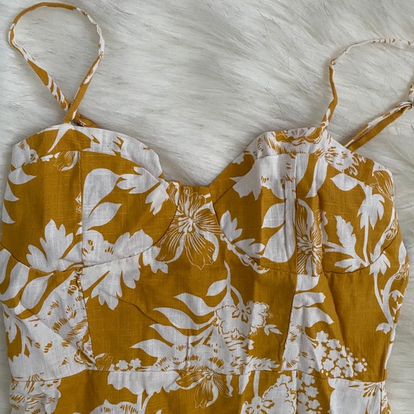 NWT Yellow Sundress M - Picture 2 of 4